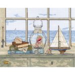 (image for) Sea Breeze Vista Counted Cross Stitch Kit